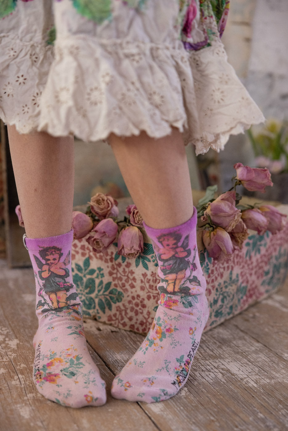 Maysie MP Socks in Crown Of Love by Magnolia Pearl