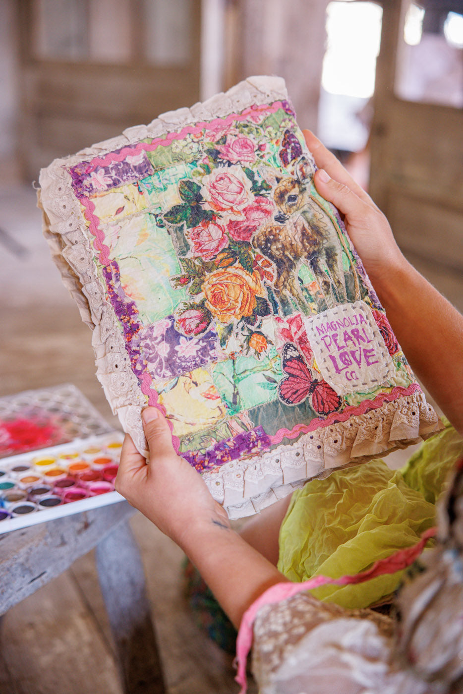 Freddy Patchwork Notebook by Magnolia Pearl