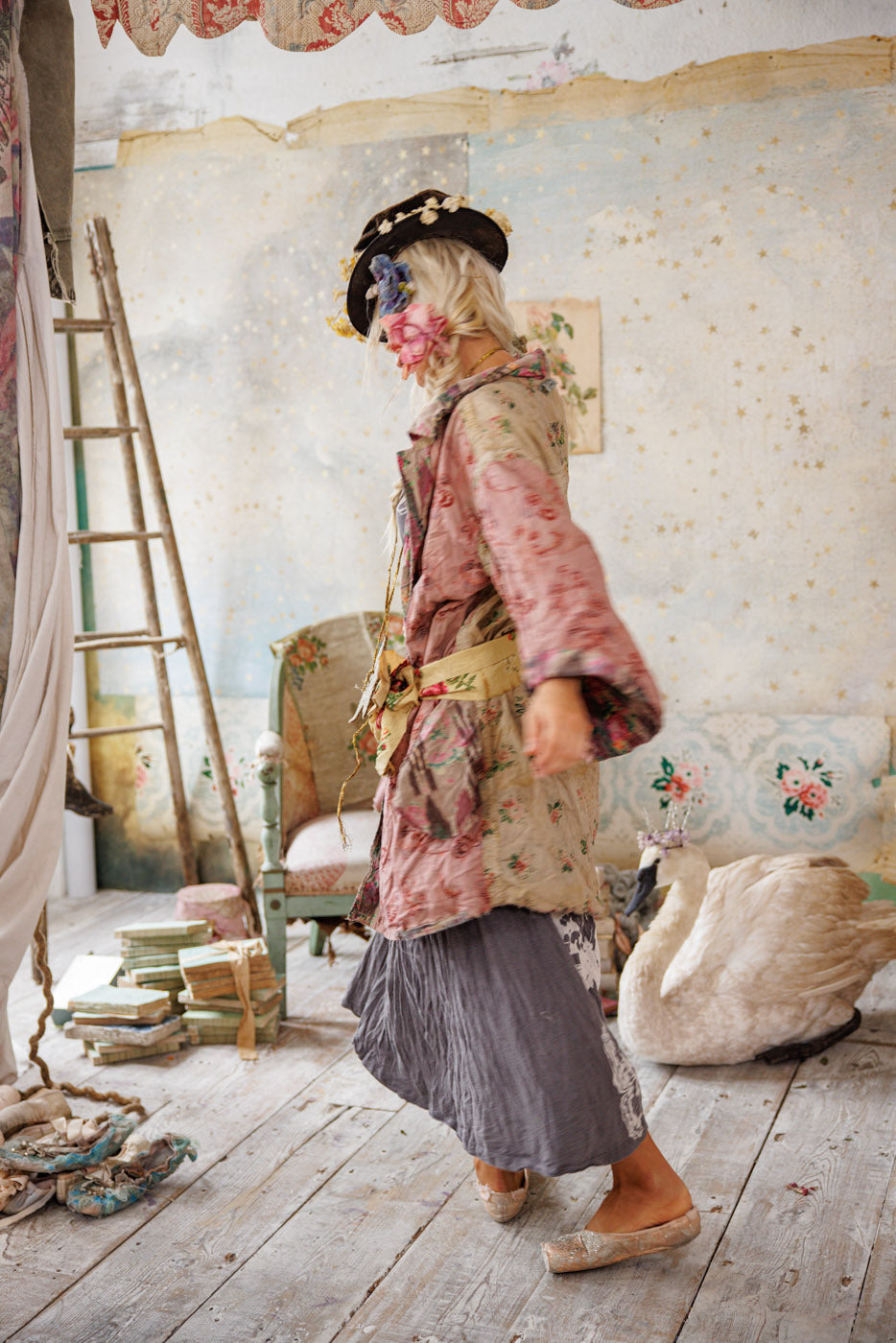 Applique Cyrene Coat in Izmir by Magnolia Pearl