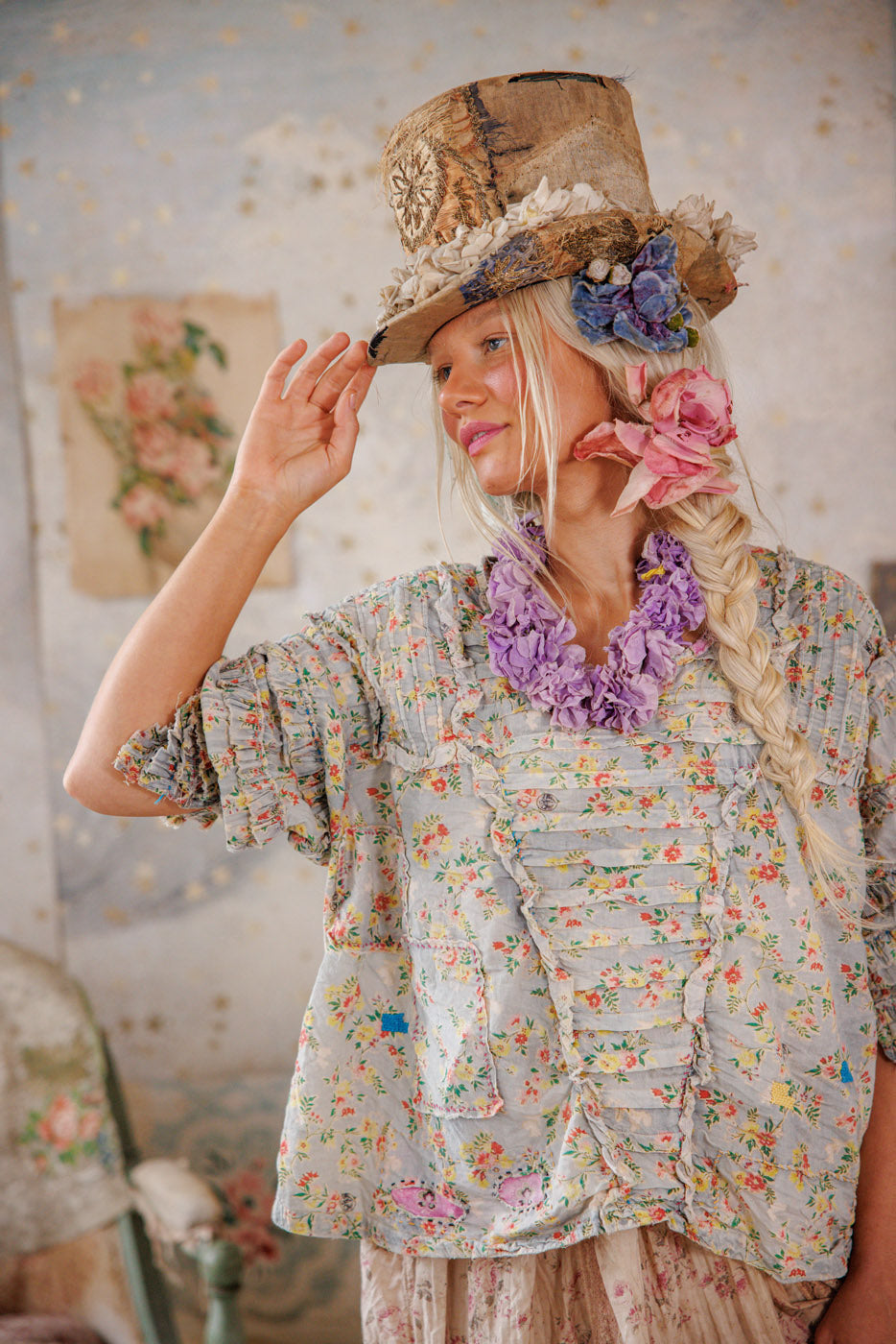Lieve Blouse in Heritage by Magnolia Pearl