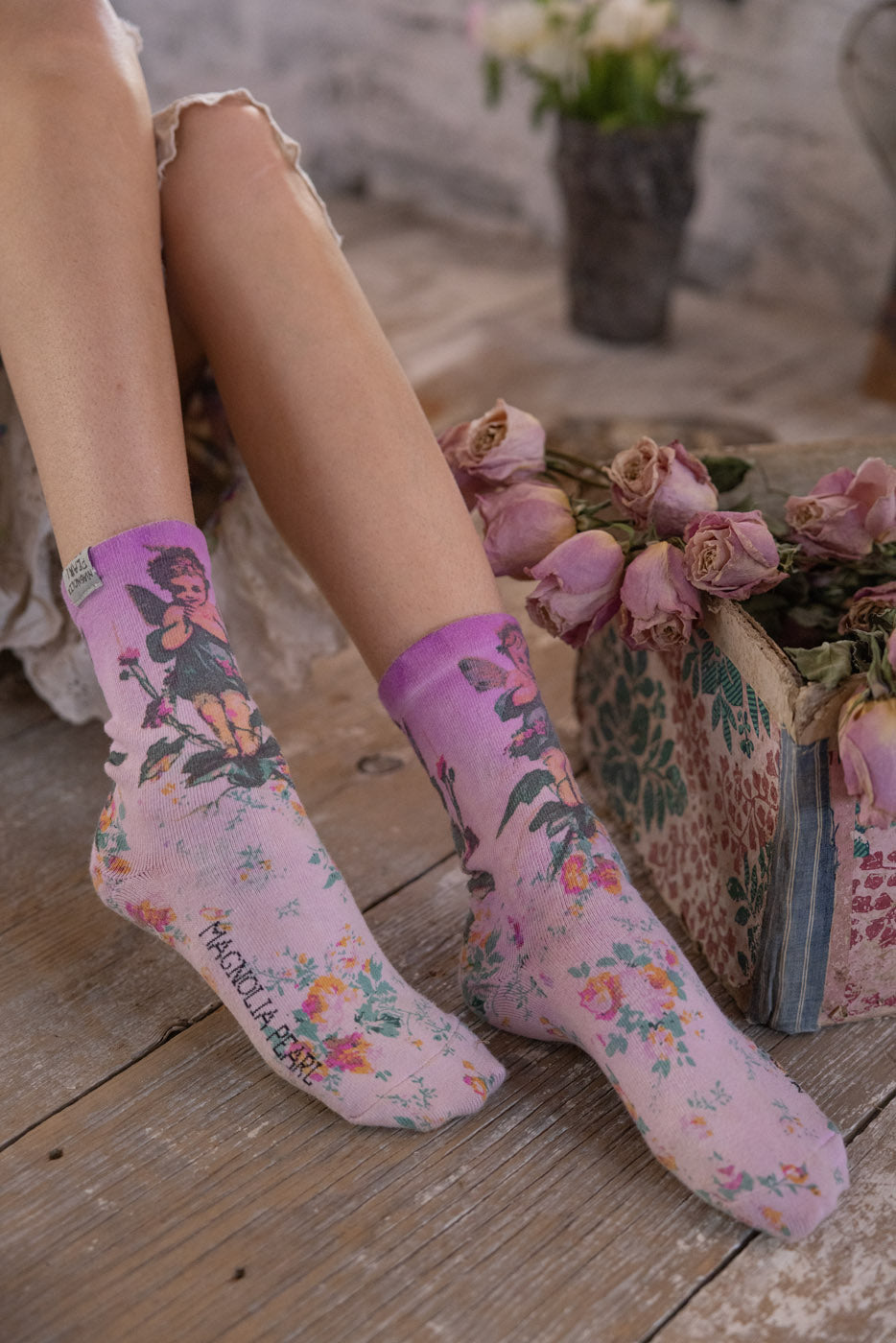 Maysie MP Socks in Crown Of Love by Magnolia Pearl