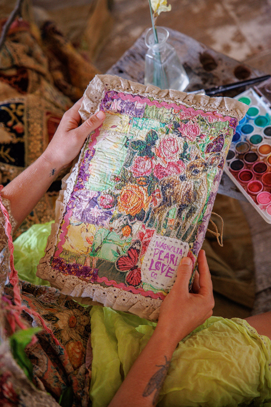 Freddy Patchwork Notebook by Magnolia Pearl