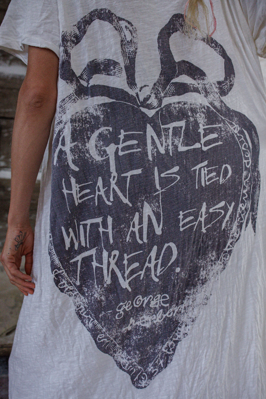 Let Love In T Dress in True by Magnolia Pearl