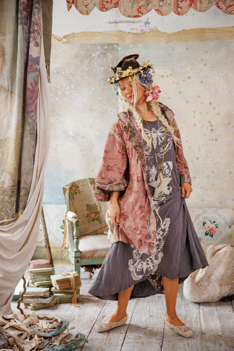 Applique Cyrene Coat in Izmir by Magnolia Pearl