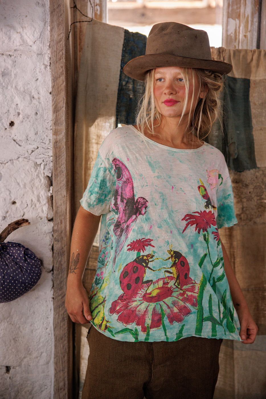 Be My Ladybug T in Splendid by Magnolia Pearl