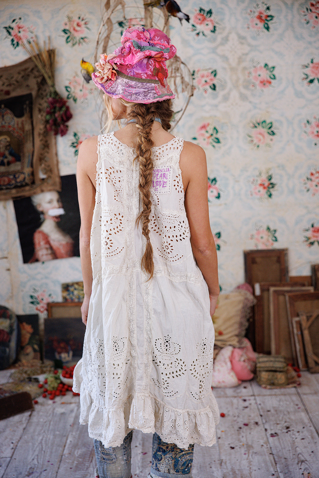 Royalty Eyelet Layla Slip in Moonlight by Magnolia Pearl