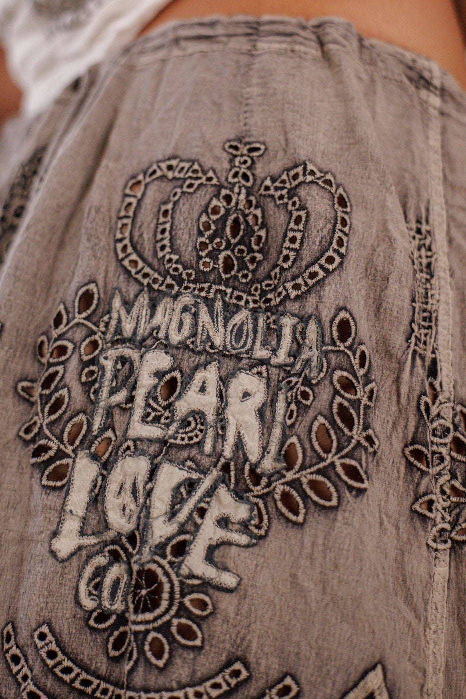 Eyelet Pissarro Skirt in Ozzy by Magnolia Pearl