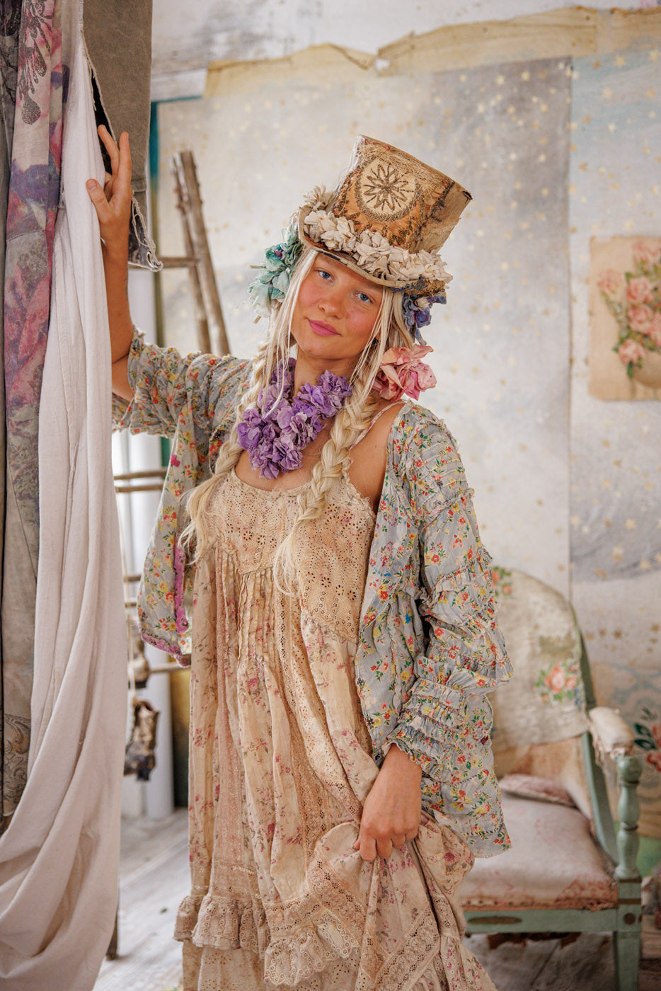 Lieve Blouse in Heritage by Magnolia Pearl
