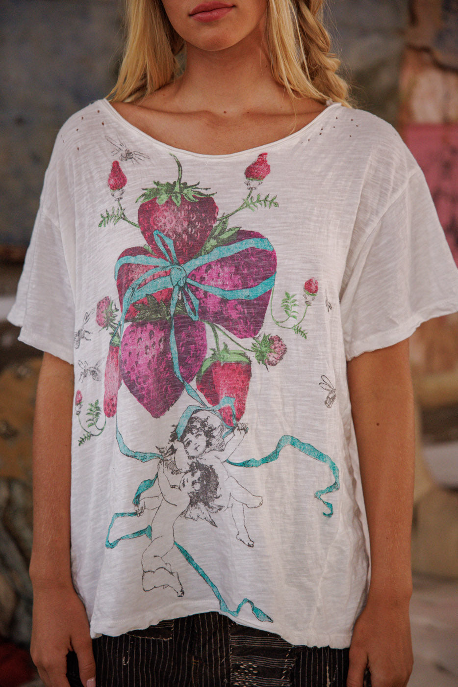 Gather Me Berries T in True by Magnolia Pearl
