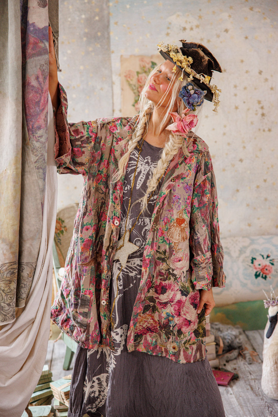 Applique Cyrene Coat in Izmir by Magnolia Pearl