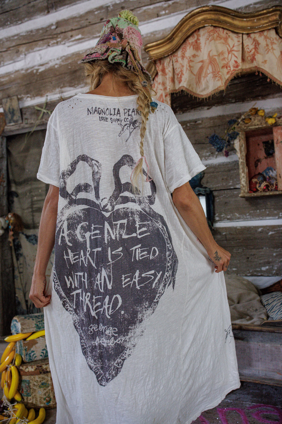 Let Love In T Dress in True by Magnolia Pearl