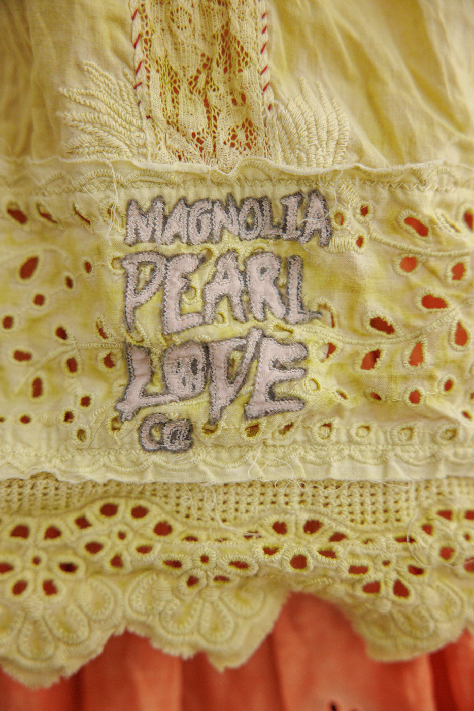 Eyelet Clementine Tank in Yuzu by Magnolia Pearl