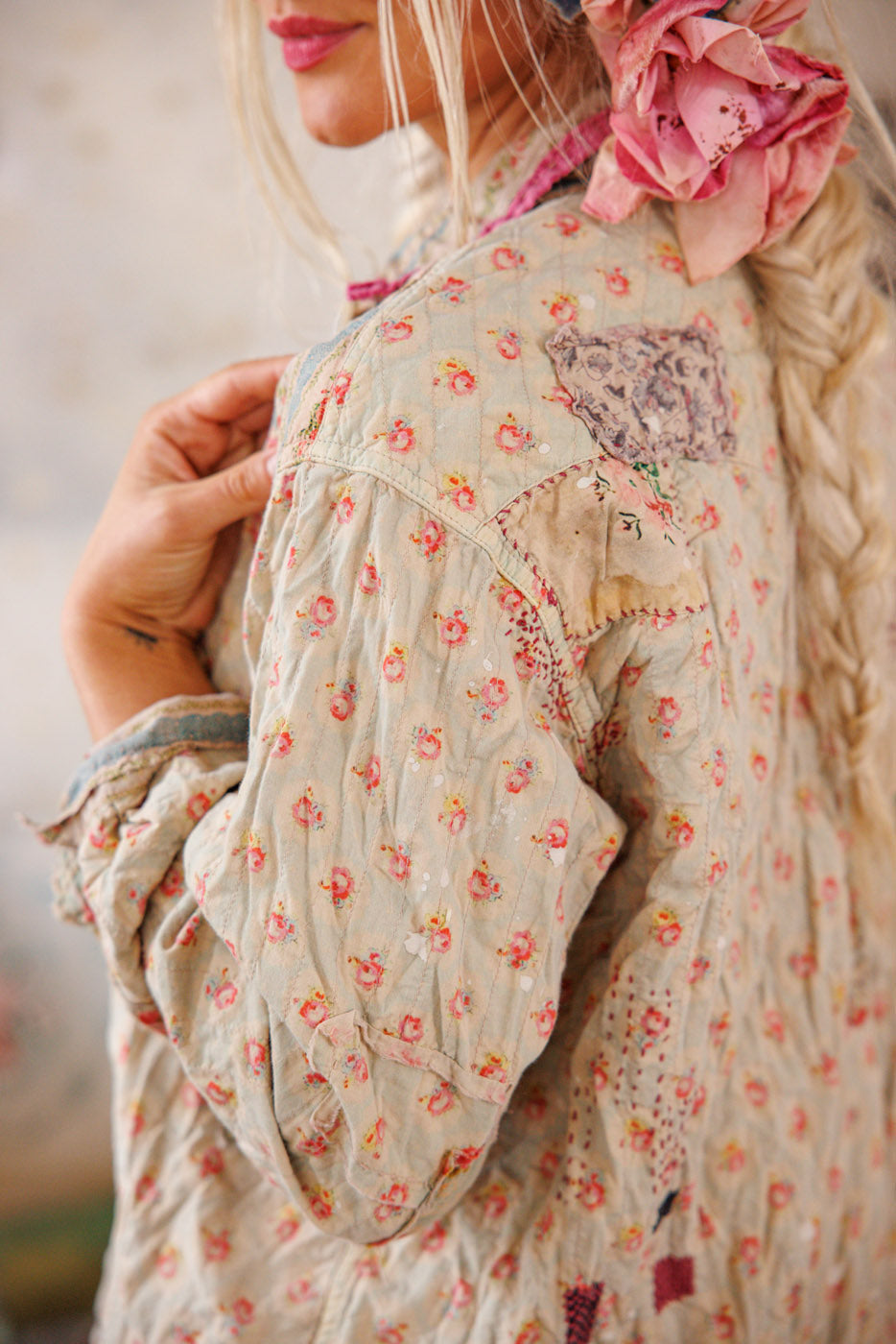 Kelly Western Shirt in Mon Cheri by Magnolia Pearl in Shea