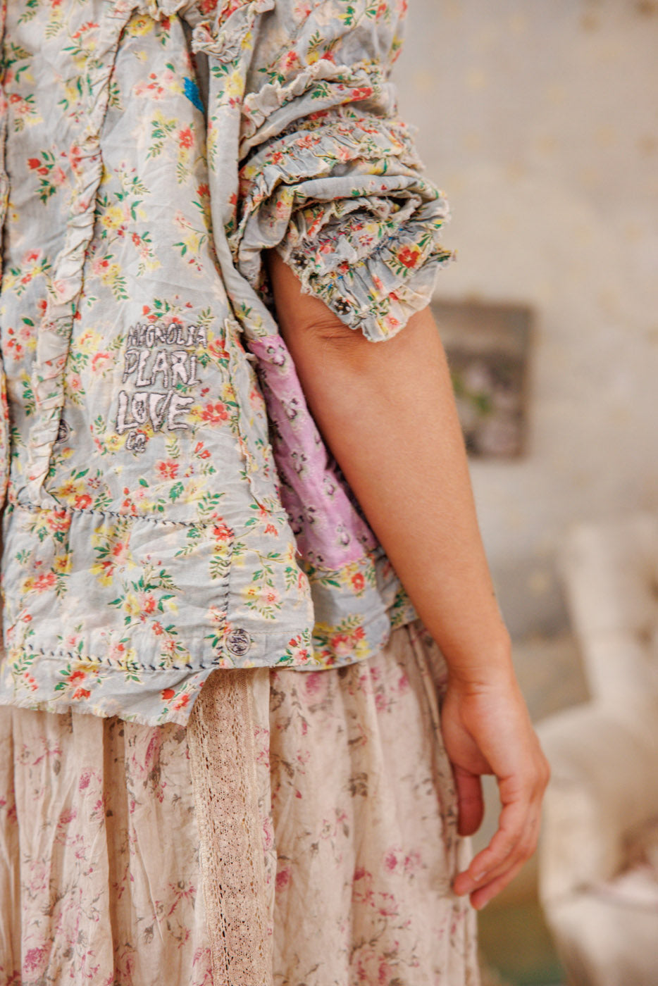 Lieve Blouse in Heritage by Magnolia Pearl