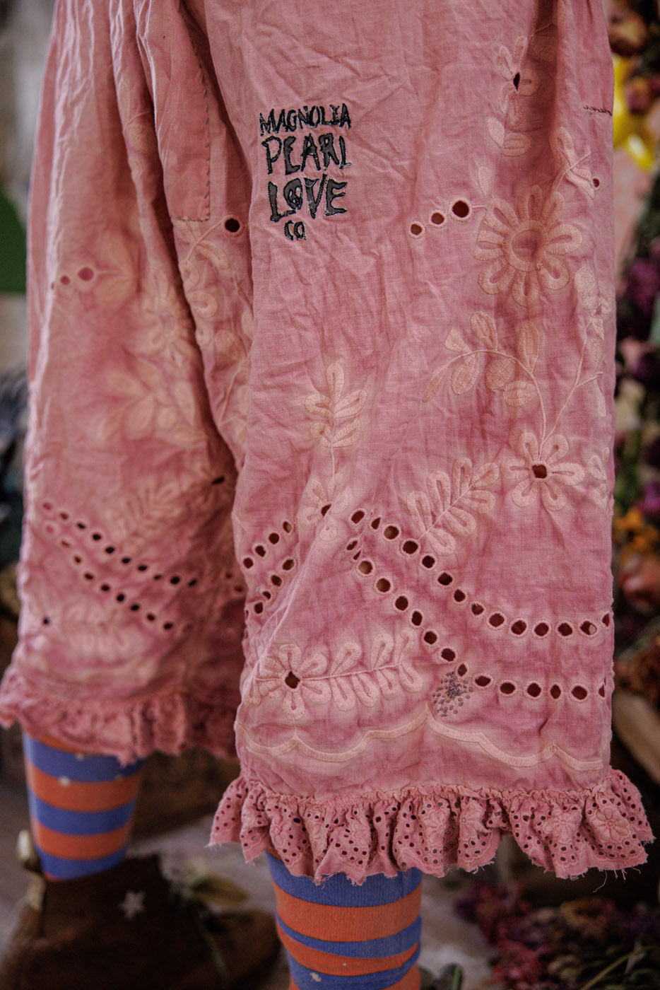 Chrysi Bloomers in Faded Beet by Magnolia Pearl