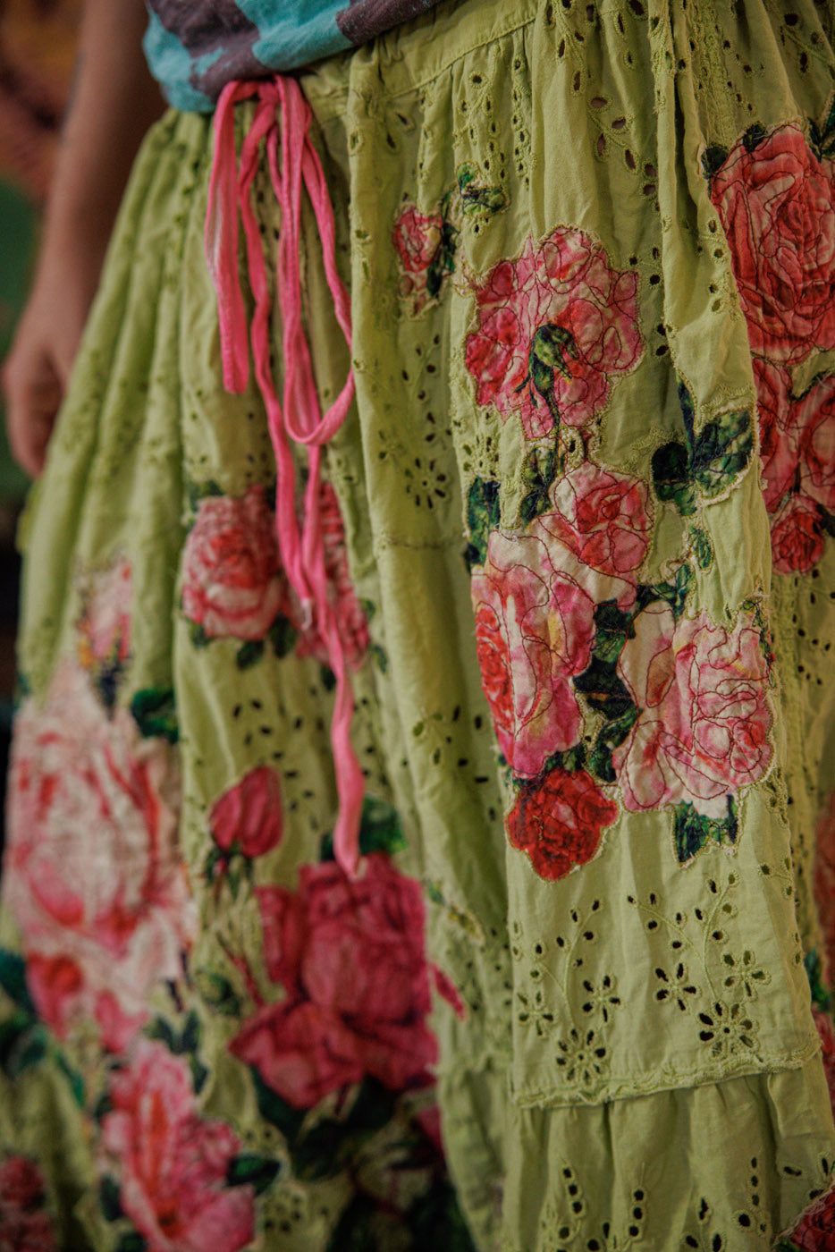 Eyelet Lala Skirt in Yuzu by Magnolia Pearl
