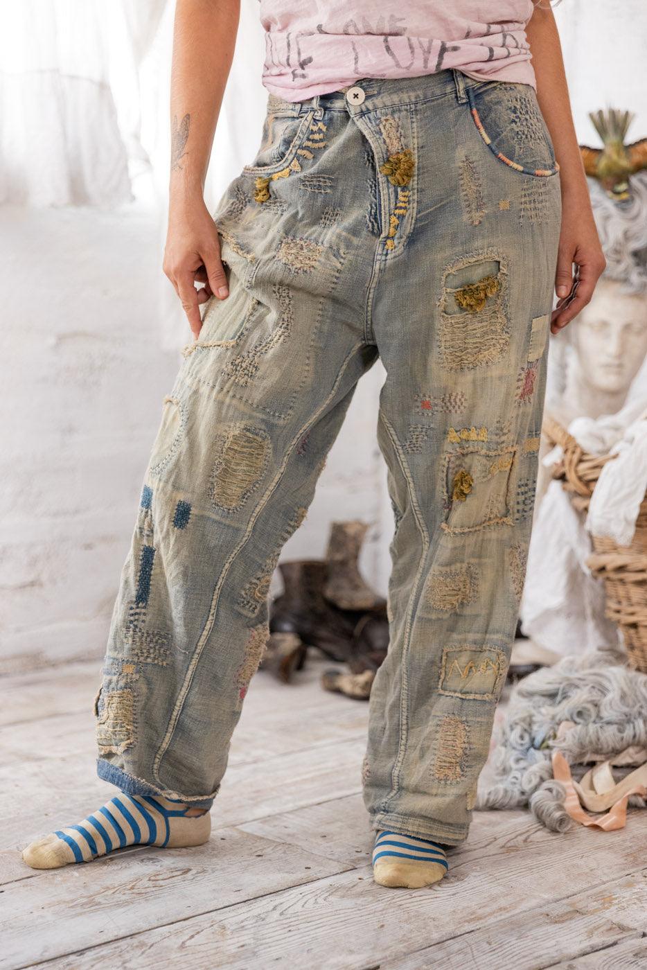 Eva Denims in Washed Indigo by Magnolia Pearl