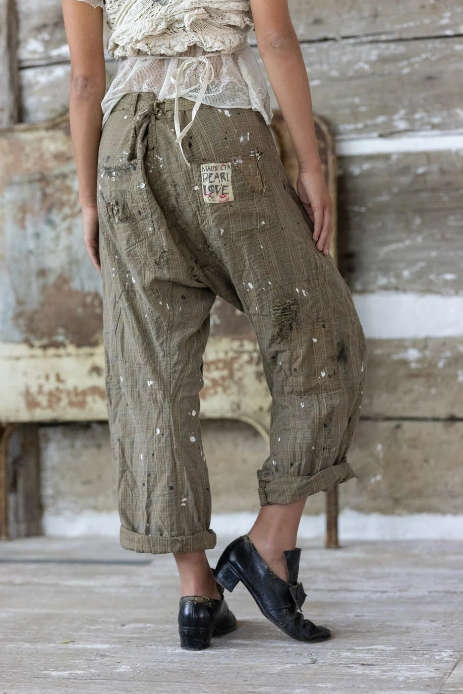 Check Provision Trousers by Magnolia Pearl