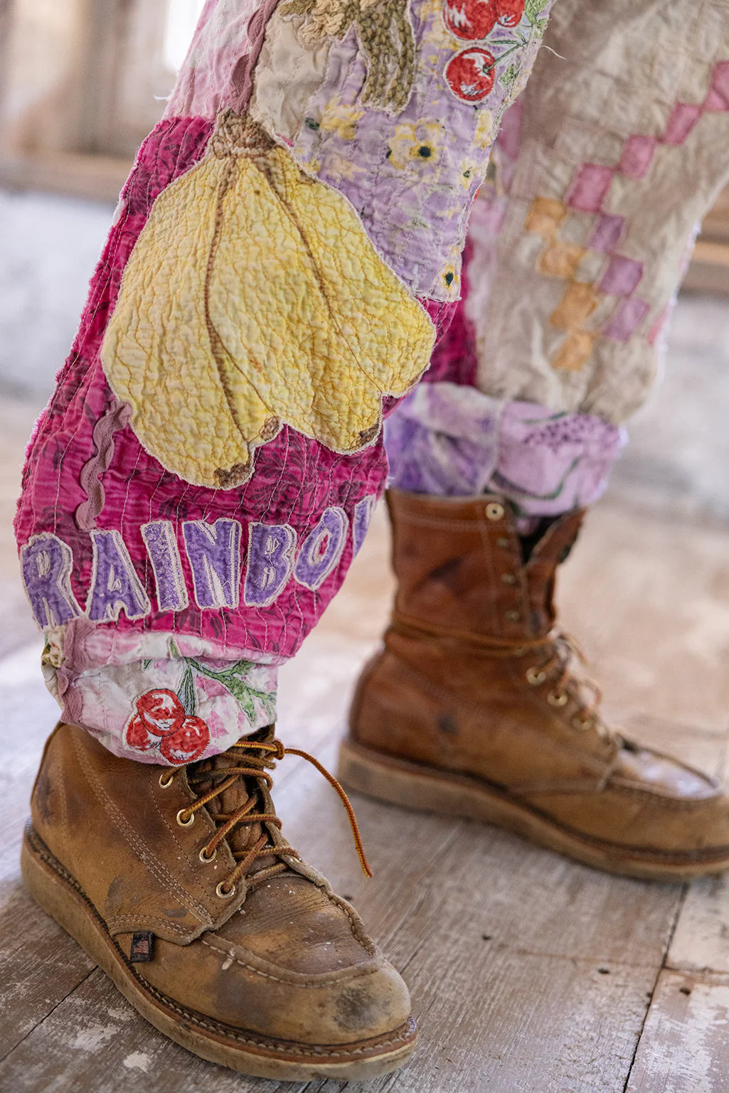 Cosmic Rainbow Miner Pants by Magnolia Pearl