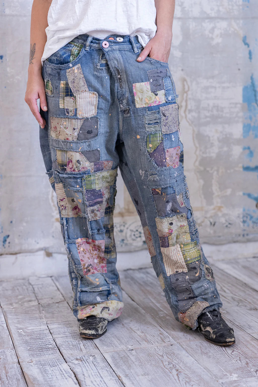 Patchwork Crossroads Denims by Magnolia Pearl