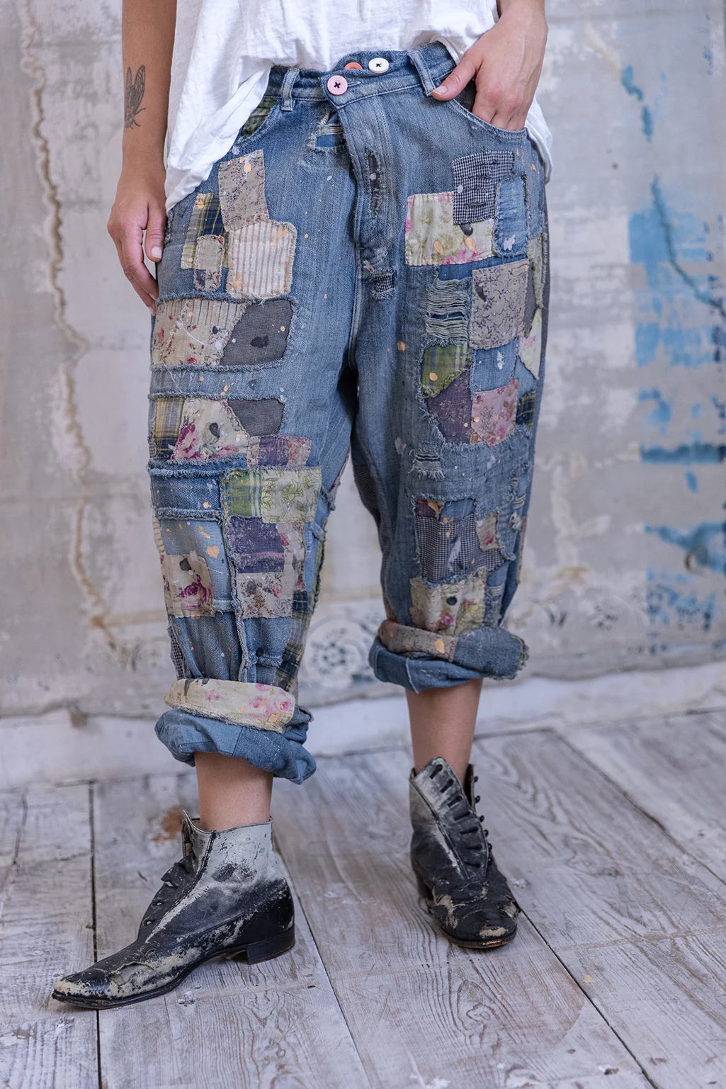 Patchwork Crossroads Denims by Magnolia Pearl