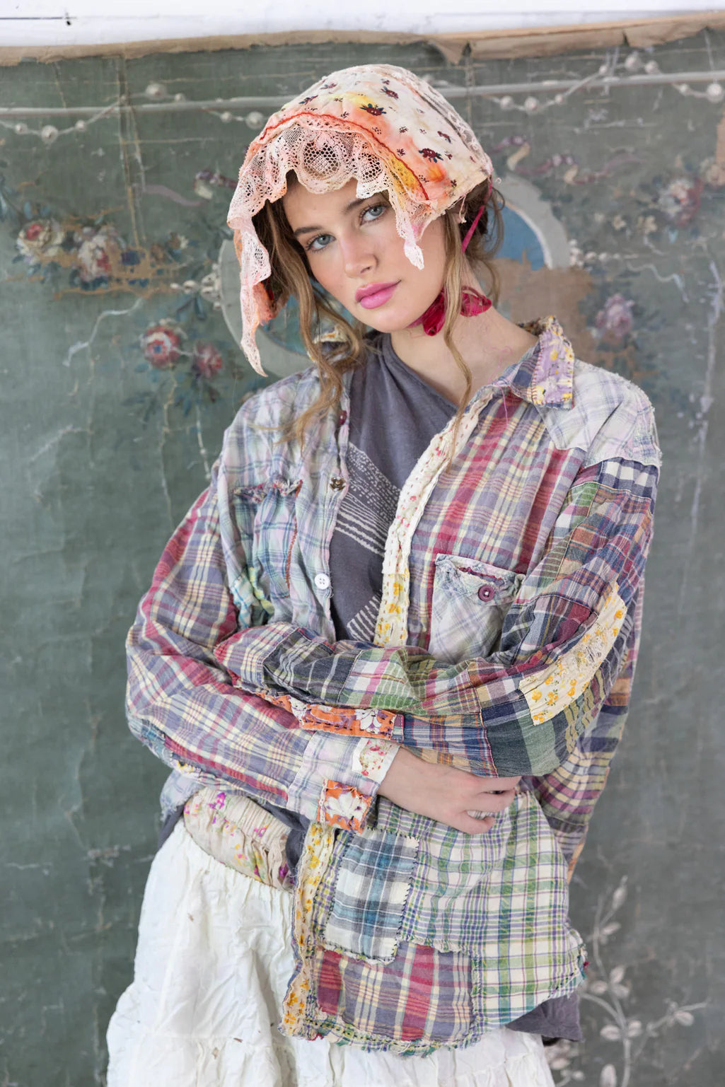 Patchwork Kelly Western Shirt by Magnolia Pearl
