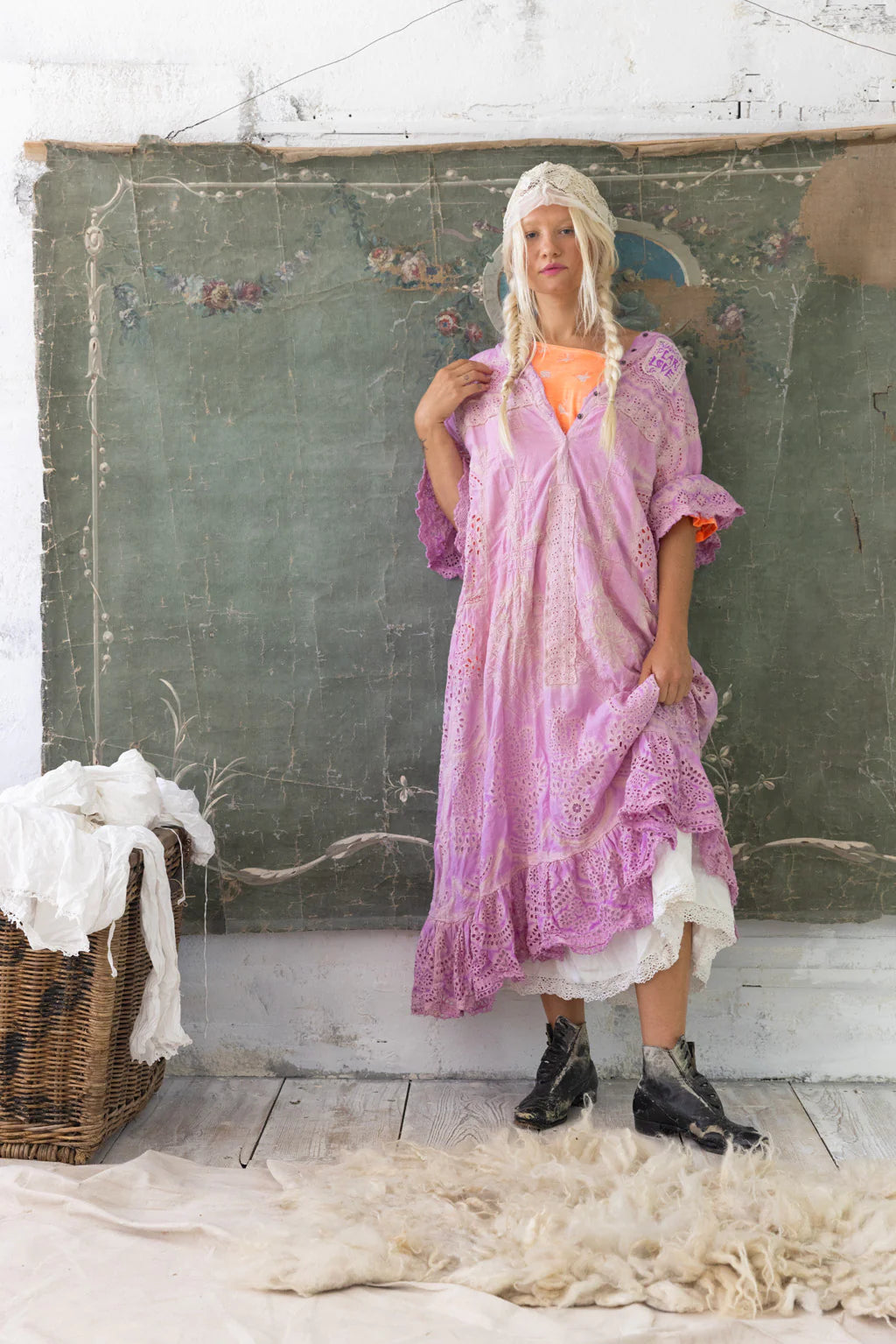 Eyelet Anna Grace Dress by Magnolia Pearl