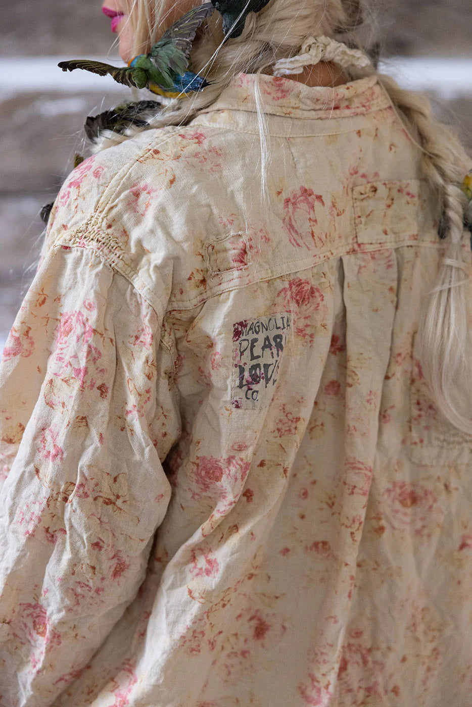 Raya Shirt in Mother Rose by Magnolia Pearl