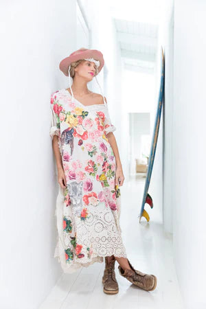 Applique Mattie Belle Dress by Magnolia Pearl The Vintage Garden