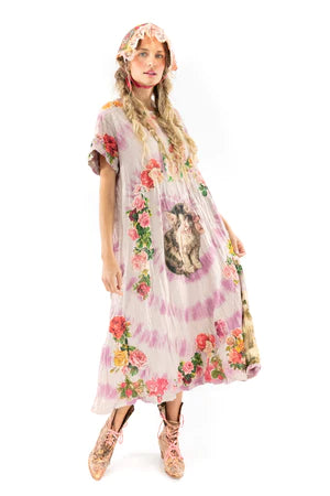Tie Dye Applique T Dress by Magnolia Pearl