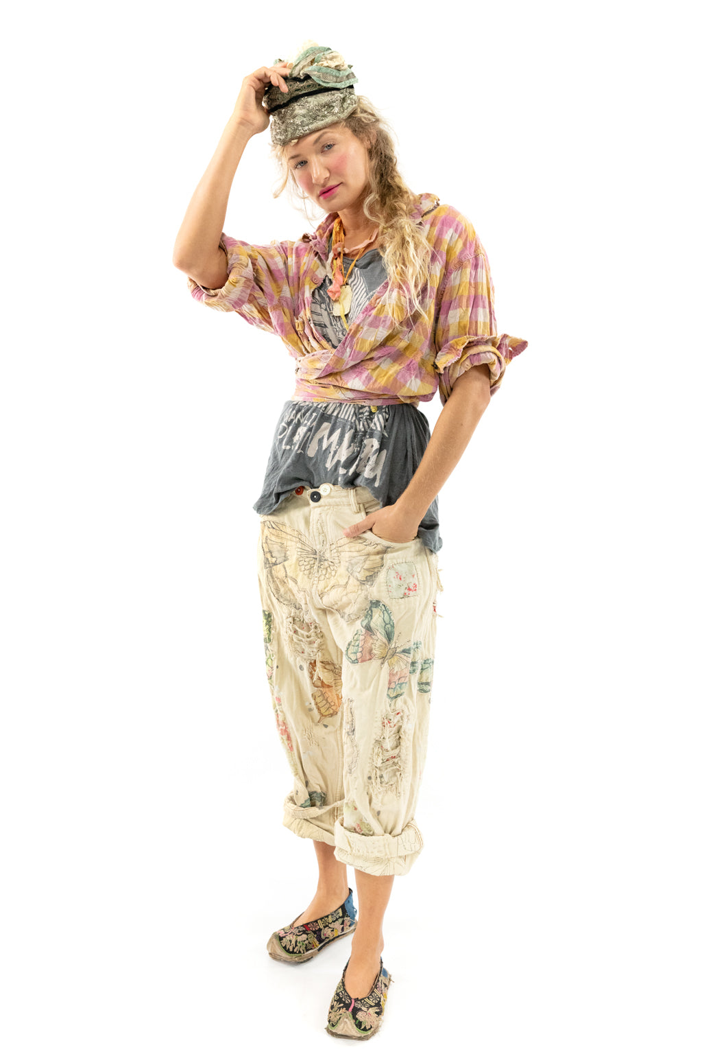 Butterfly Ranchero Denims by Magnolia Pearl The Vintage Garden