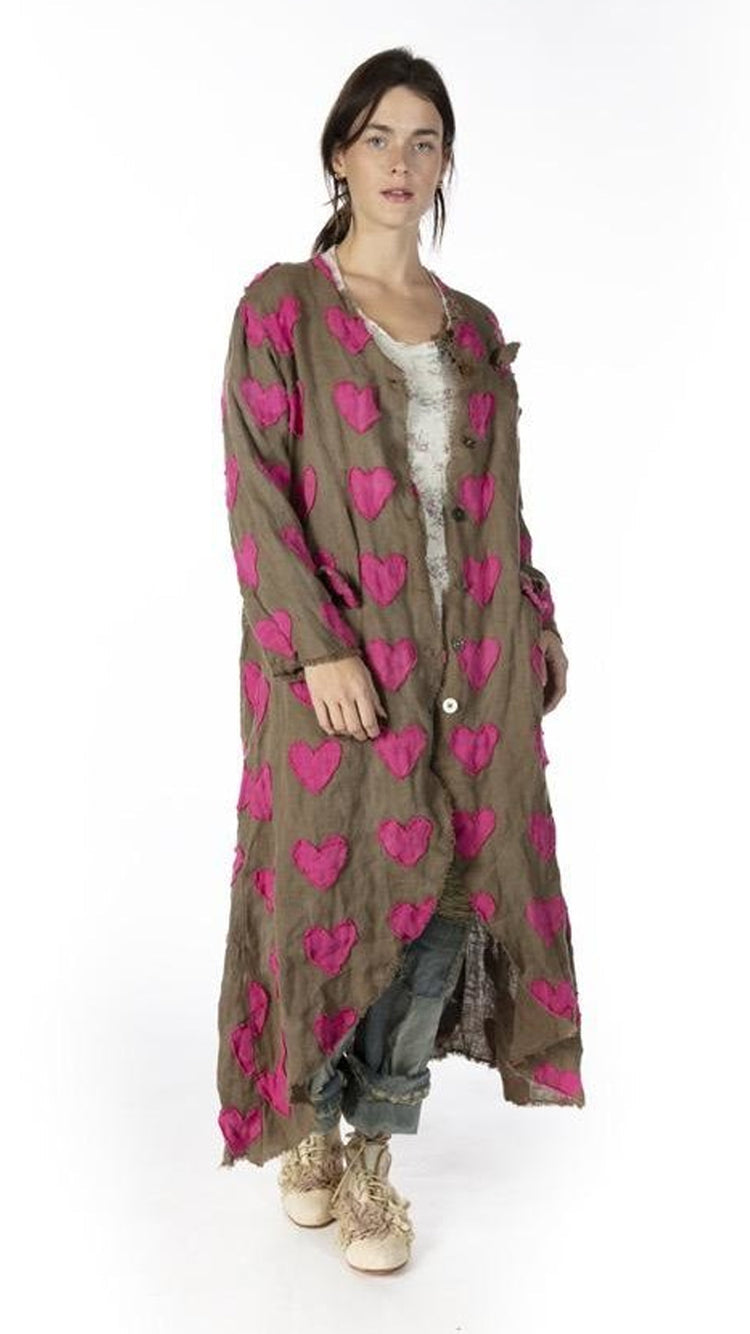 Heart Applique Emery Coat by Magnolia Pearl