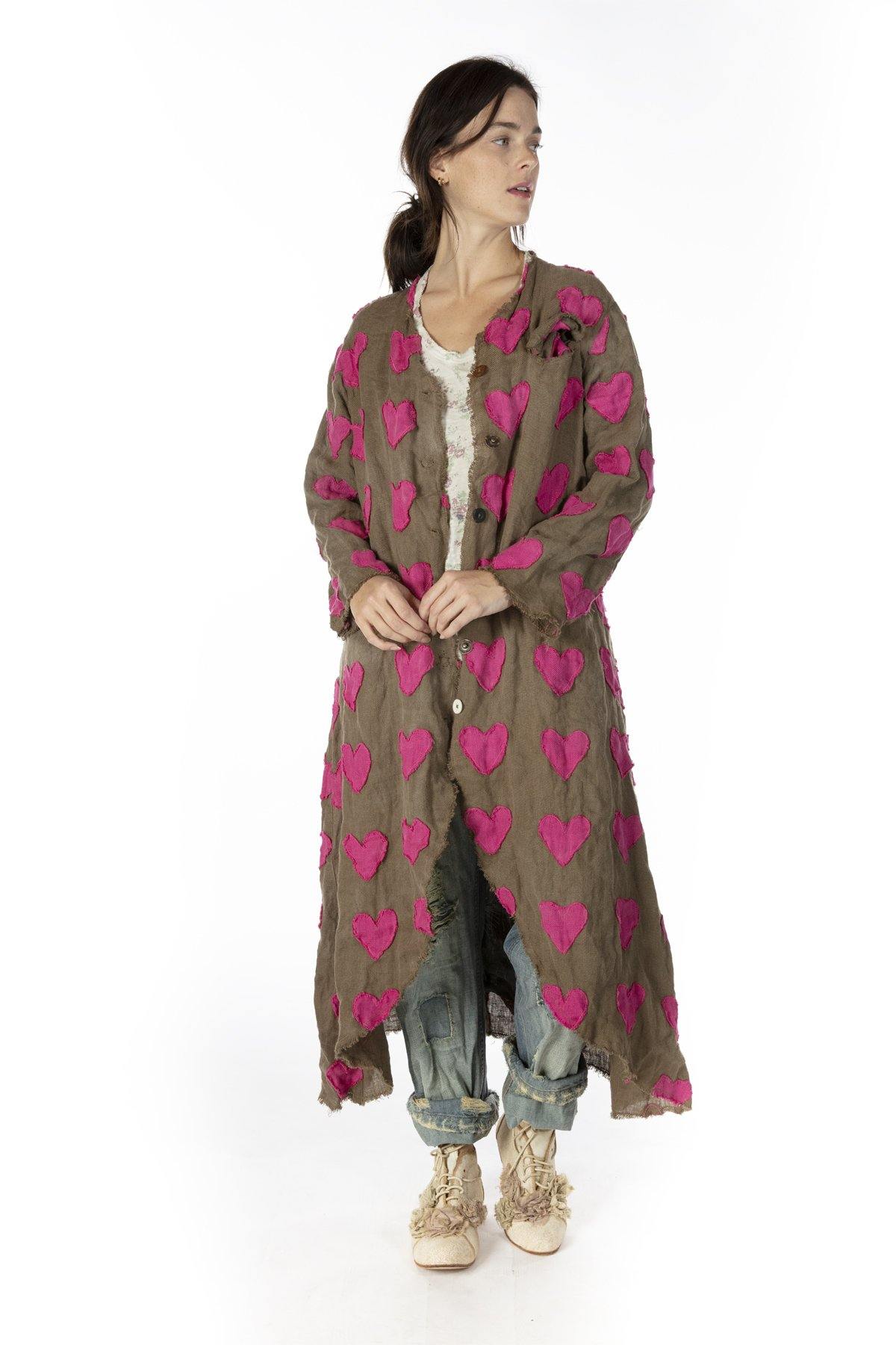 Heart Applique Emery Coat by Magnolia Pearl