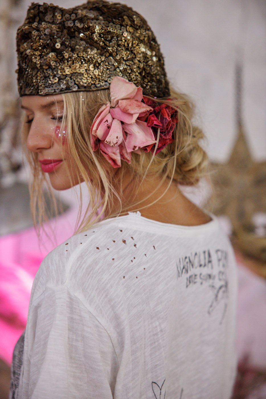 Your Magic Is Sacred T Dress in True by Magnolia Pearl