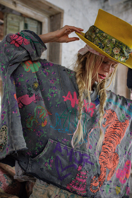 Graphics Raji Hoodie in Prince by Magnolia Pearl