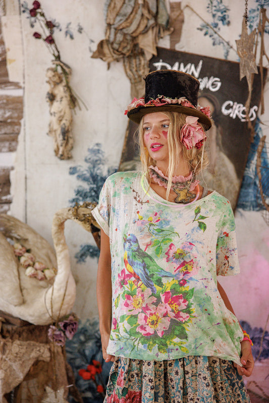 Floral Songbird Art Class T in True by Magnolia Pearl