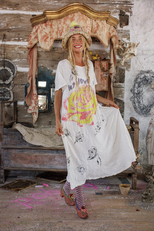 Let Love In T Dress in True by Magnolia Pearl
