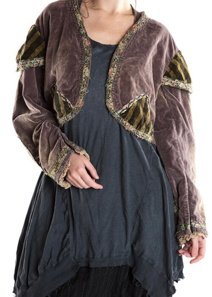 Camille Cropped Jacket in Matador by Magnolia Pearl