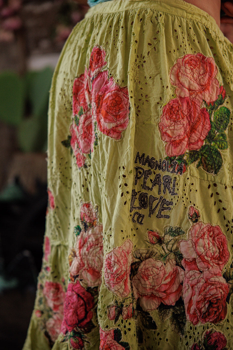 Eyelet Lala Skirt in Yuzu by Magnolia Pearl