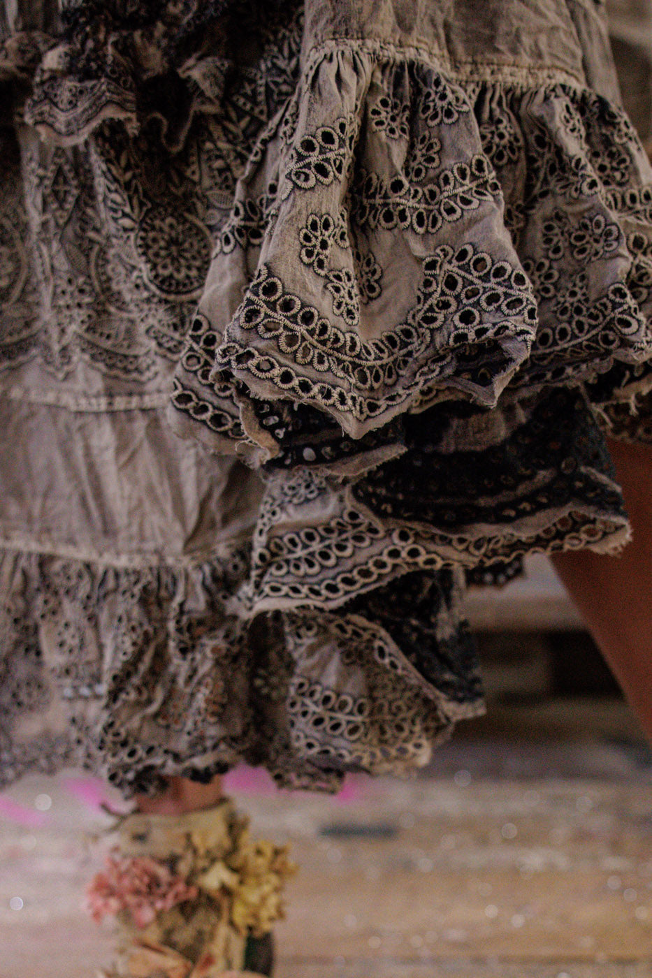 Eyelet Pissarro Skirt in Ozzy by Magnolia Pearl