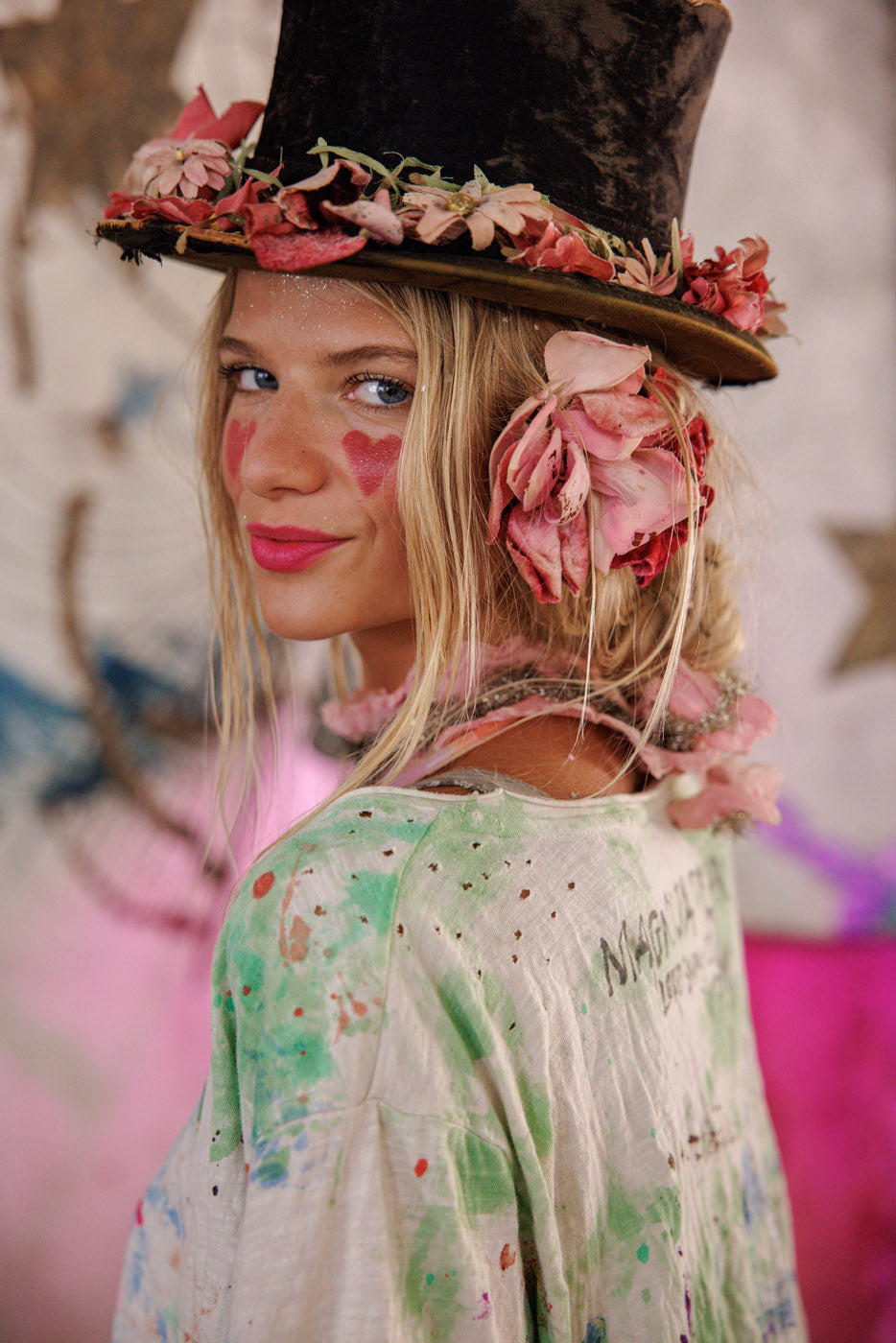 Floral Songbird Art Class T in True by Magnolia Pearl
