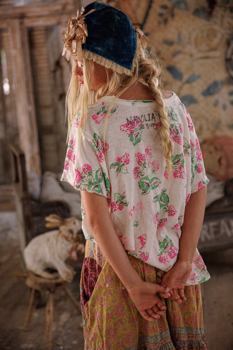 Berry Little Archer T in Wild Strawberries by Magnolia Pearl