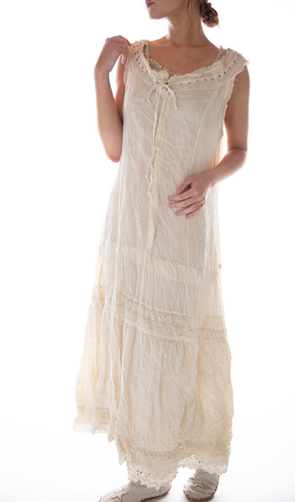 Sofia Grace Eyelet Slip in Moonlight by Magnolia Pearl