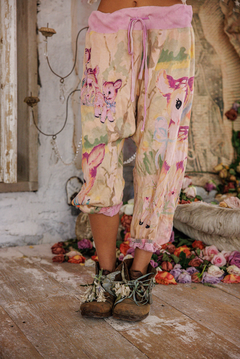 Dama Dama La Jolla Joggers in Lychee by Magnolia Pearl