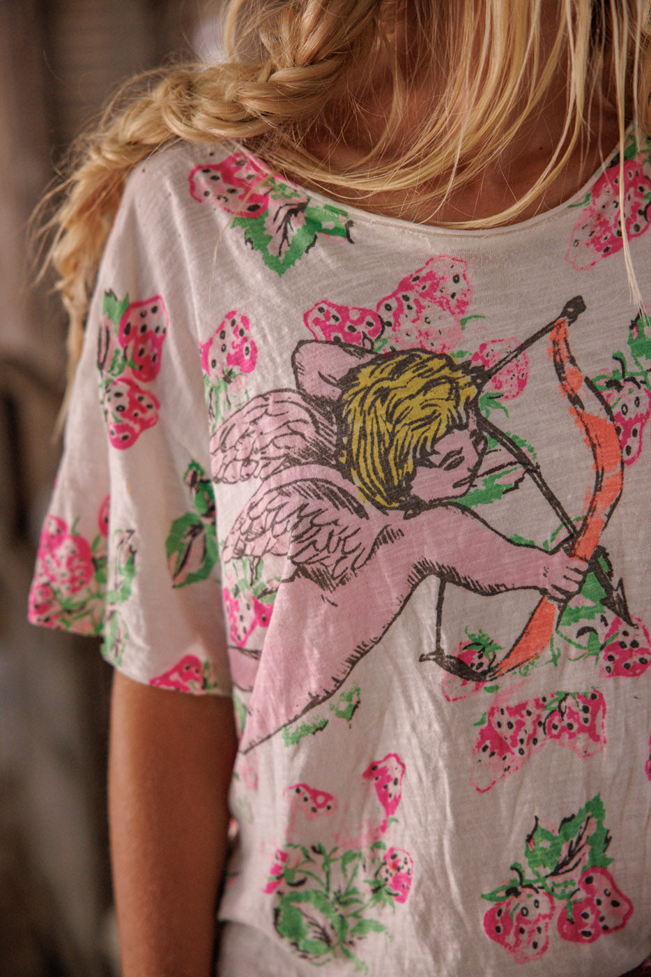 Berry Little Archer T in Wild Strawberries by Magnolia Pearl