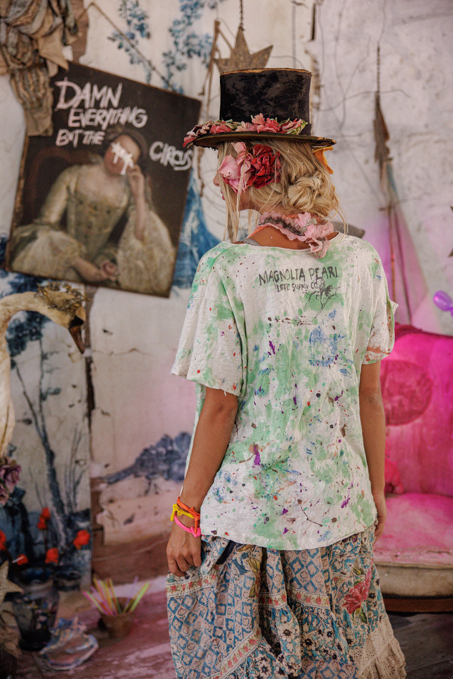 Floral Songbird Art Class T in True by Magnolia Pearl