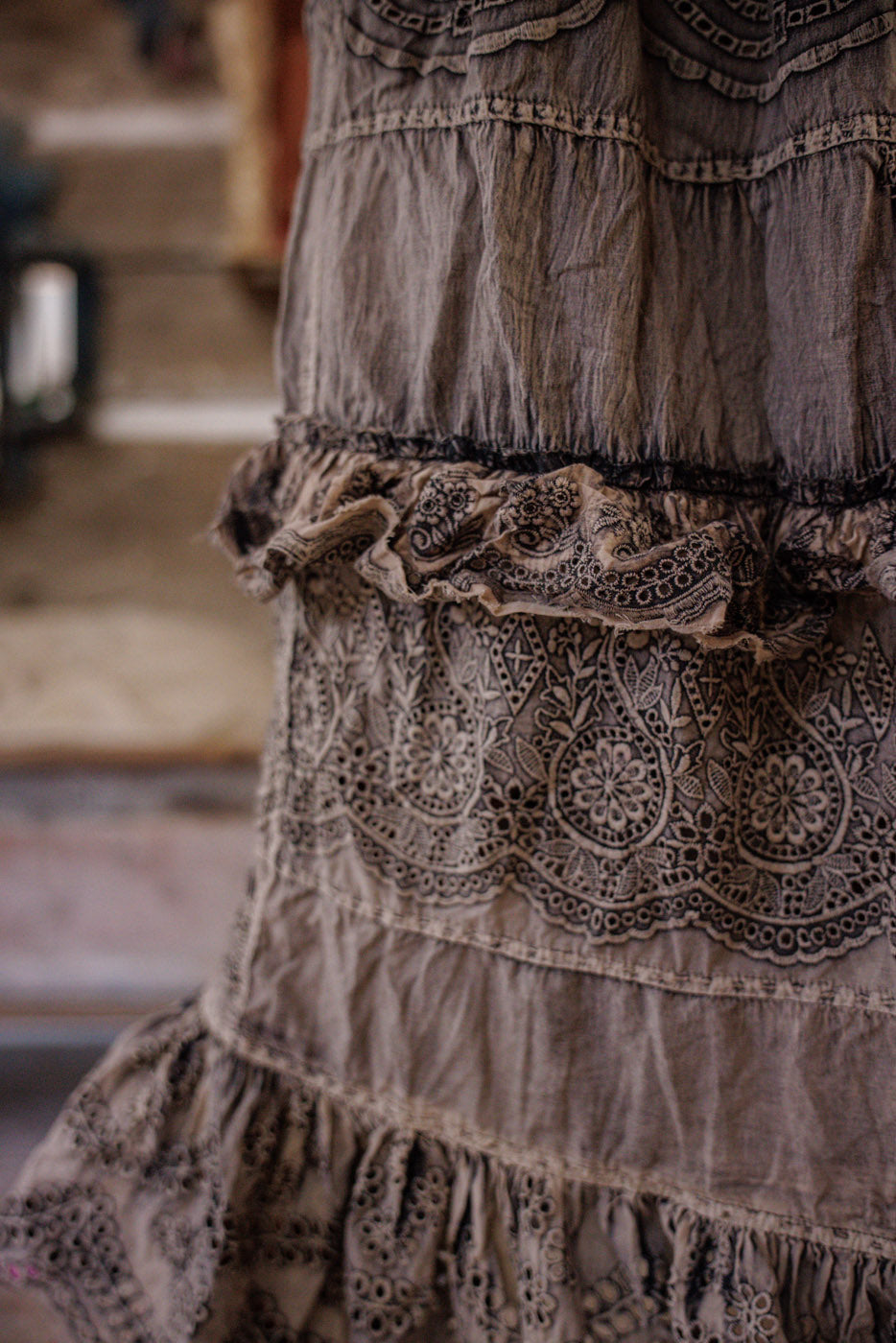 Eyelet Pissarro Skirt in Ozzy by Magnolia Pearl