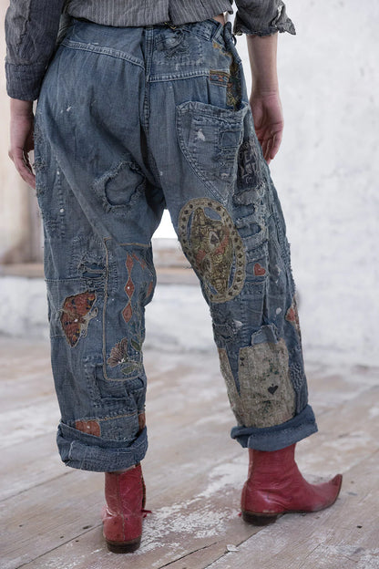 Cartomancy Romeo Denims in Washed Indigo by Magnolia Pearl