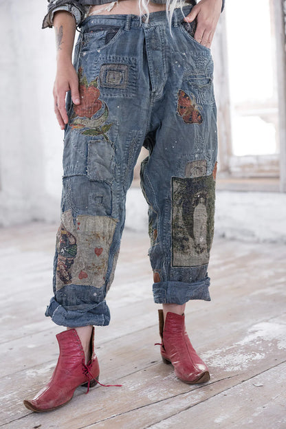 Cartomancy Romeo Denims in Washed Indigo by Magnolia Pearl