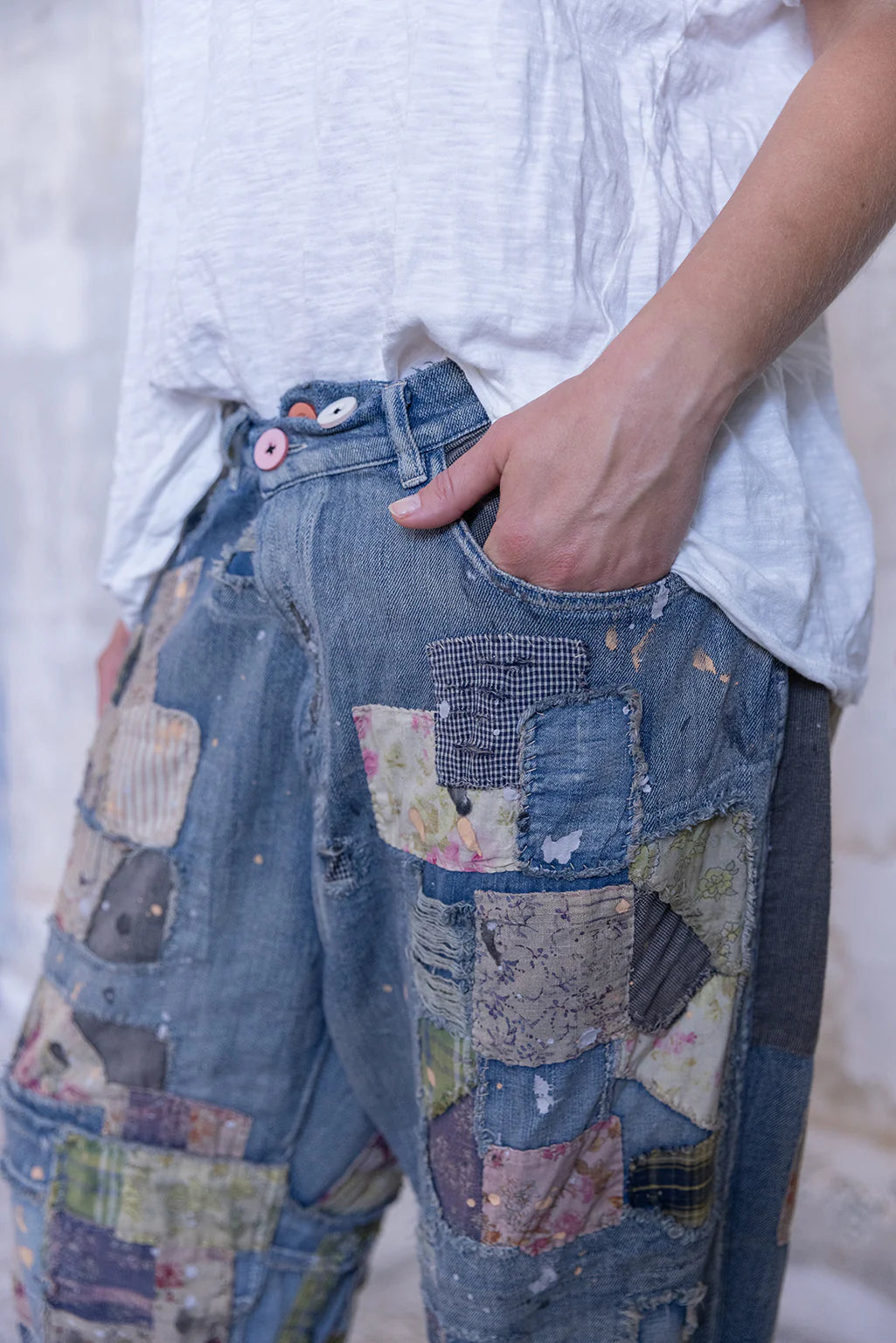 Patchwork Crossroads Denims by Magnolia Pearl